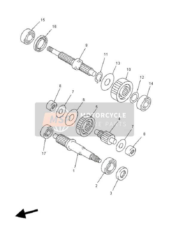 Yamaha YP250RA X-MAX 2011 Transmission pour un 2011 Yamaha YP250RA X-MAX